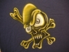 Airbrush-Kindershirt  Totenkopf