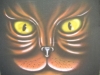 Airbrush-Kindershirt,Katze