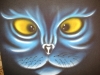 Airbrush-Shirt, Katze